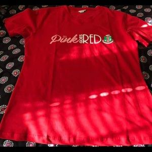 AKA Pink Goes Red Top